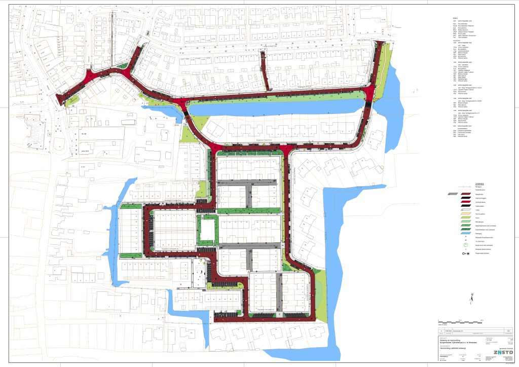 Definitief ontwerp herinrichting Burgemeester Vijlbriefstraat en omgeving in Westzaan