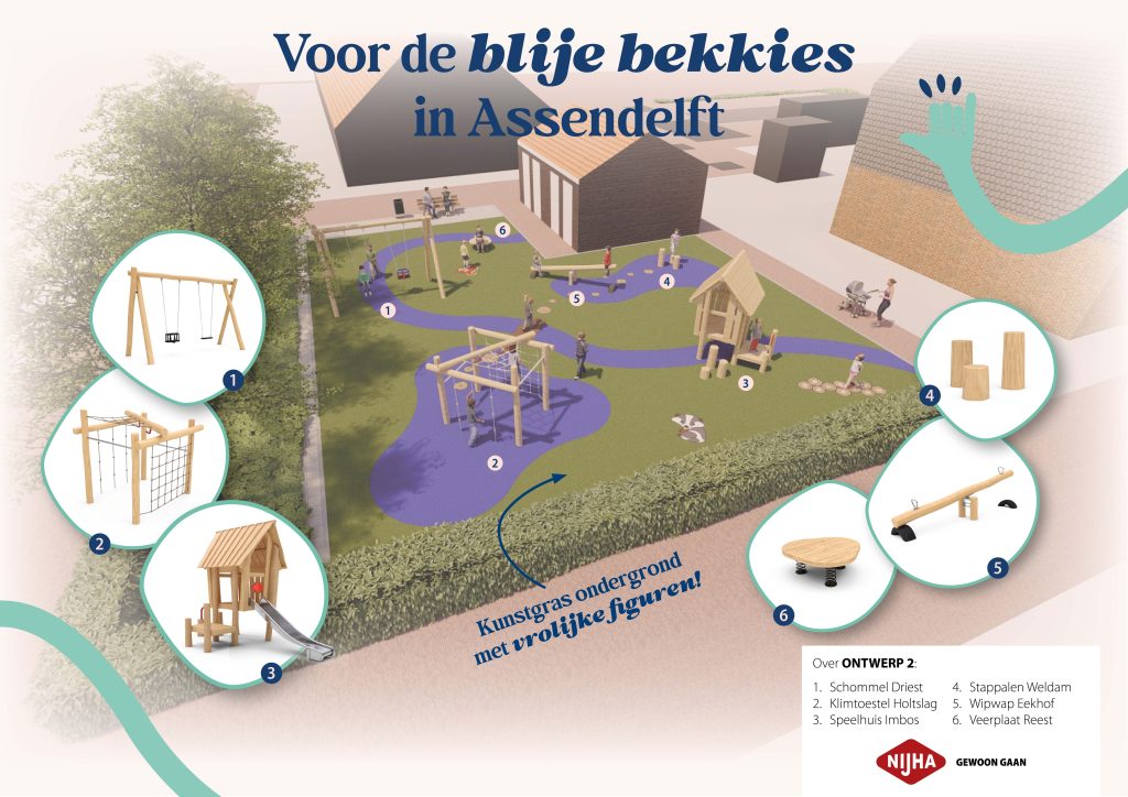 Speelplaats Raaigras Ontwerp 2