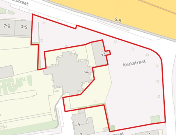 werkgrens Kogerkerkplein